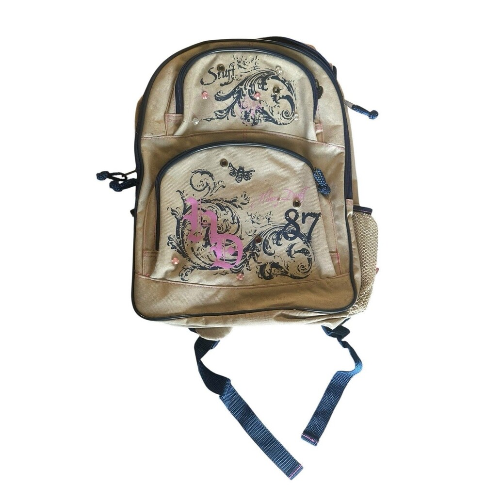 Stuff By Hilary Duff 2007 Backpack Pop Lizzie Mcguire Y2K RARE Design Bejeweled